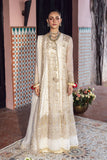 Neha - Off White Handwork Embroidered Luxury Formal Unstitched Suit | Rang Rasiya