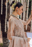 Nayab - Pink Handwork Embroidered Zari Organza Luxury Formal Unstitched Suit | Rang Rasiya