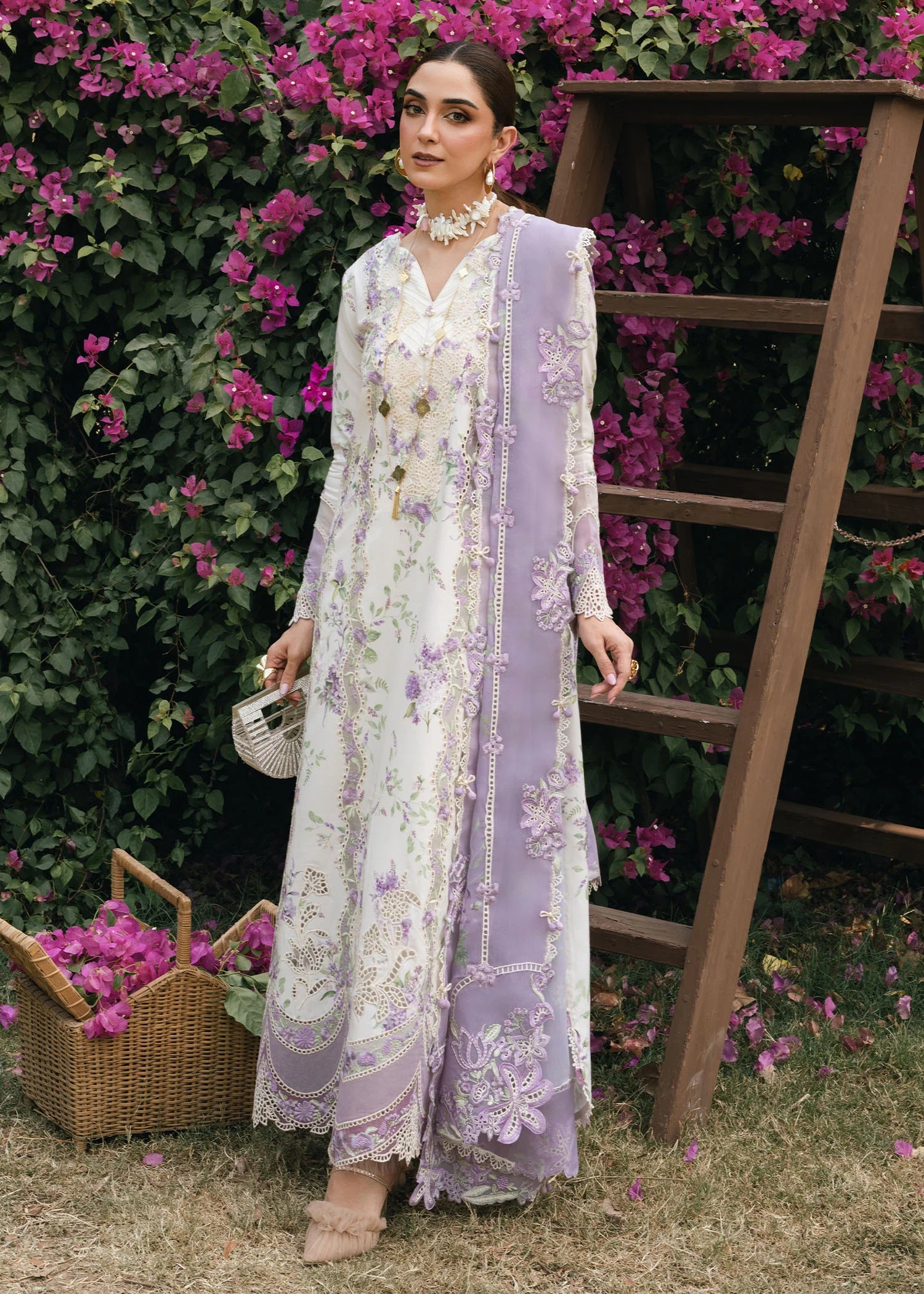LAVENDER FALL - D5B - Crimson
