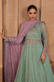 Rang Rasiya Zoha - Ocean Mist Embroidered Chiffon Formal Suit (Unstitched 3-Piece)
