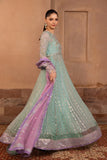 Rang Rasiya Zoha - Ocean Mist Embroidered Chiffon Formal Suit (Unstitched 3-Piece)