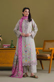 Florence - Zeenat Printed Luxury Pret ( 3Pcs )