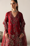Emaan Adeel – Serenity Bloom | Serein Luxe Silk ’25 – Embroidered Raw Silk 3-Piece Suite
