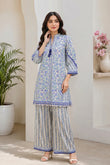 Bluebell Porcelain - Sahar Neutral Edit 2 Pc Printed Unstitched