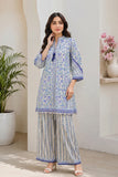 Bluebell Porcelain - Sahar Neutral Edit 2 Pc Printed Unstitched