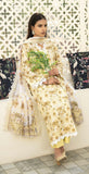 Mashaál by Riaz Arts – D/03     | Embroidered Lawn Shirt with Embroidered Lawn Voile Dupatta