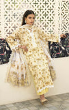 Mashaál by Riaz Arts – D/03     | Embroidered Lawn Shirt with Embroidered Lawn Voile Dupatta