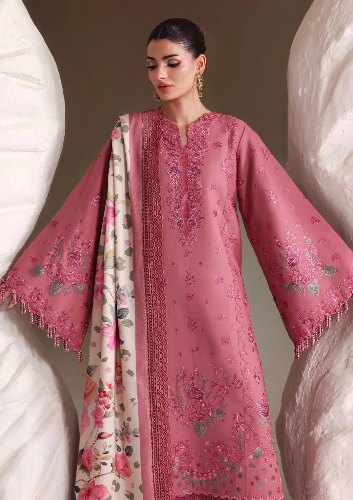 Cadillac Pink-00275 | SERAPHINE BY NAQSH WINTER EDIT 26