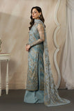 Zarif "DAYAAR" (ZRF-PE-03 ) Printed & Embroidered Net 3-Piece Festive Collection