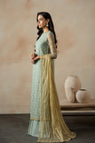Zarif "AZHARA" (ZRF-DK-02) Sequins Embroidered Net 3-Piece Festive Collection