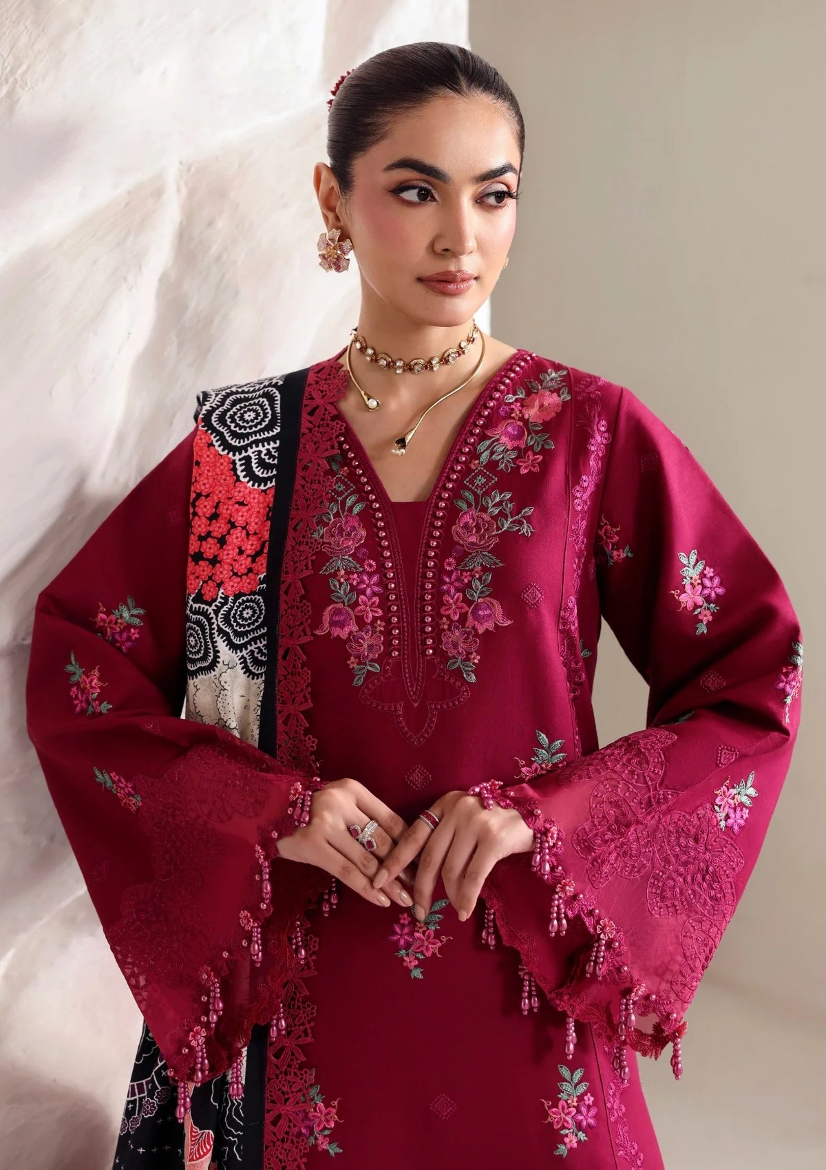 Raspberry-00276 | SERAPHINE BY NAQSH WINTER EDIT 26