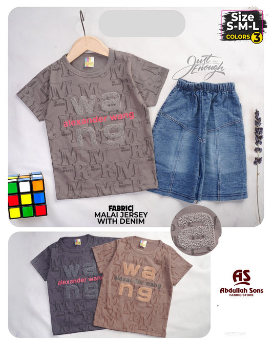 Kids 2 Piece Summer Outfit | K-05