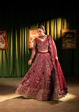 Seranade by Elaf Unstitched Embroidered Organza Suit - Masquerade EHM-07