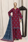 Bin-Saeed 3 Piece Printed Stitched Khaddar | KD-09