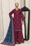 Bin-Saeed 3 Piece Printed Stitched Khaddar | KD-09