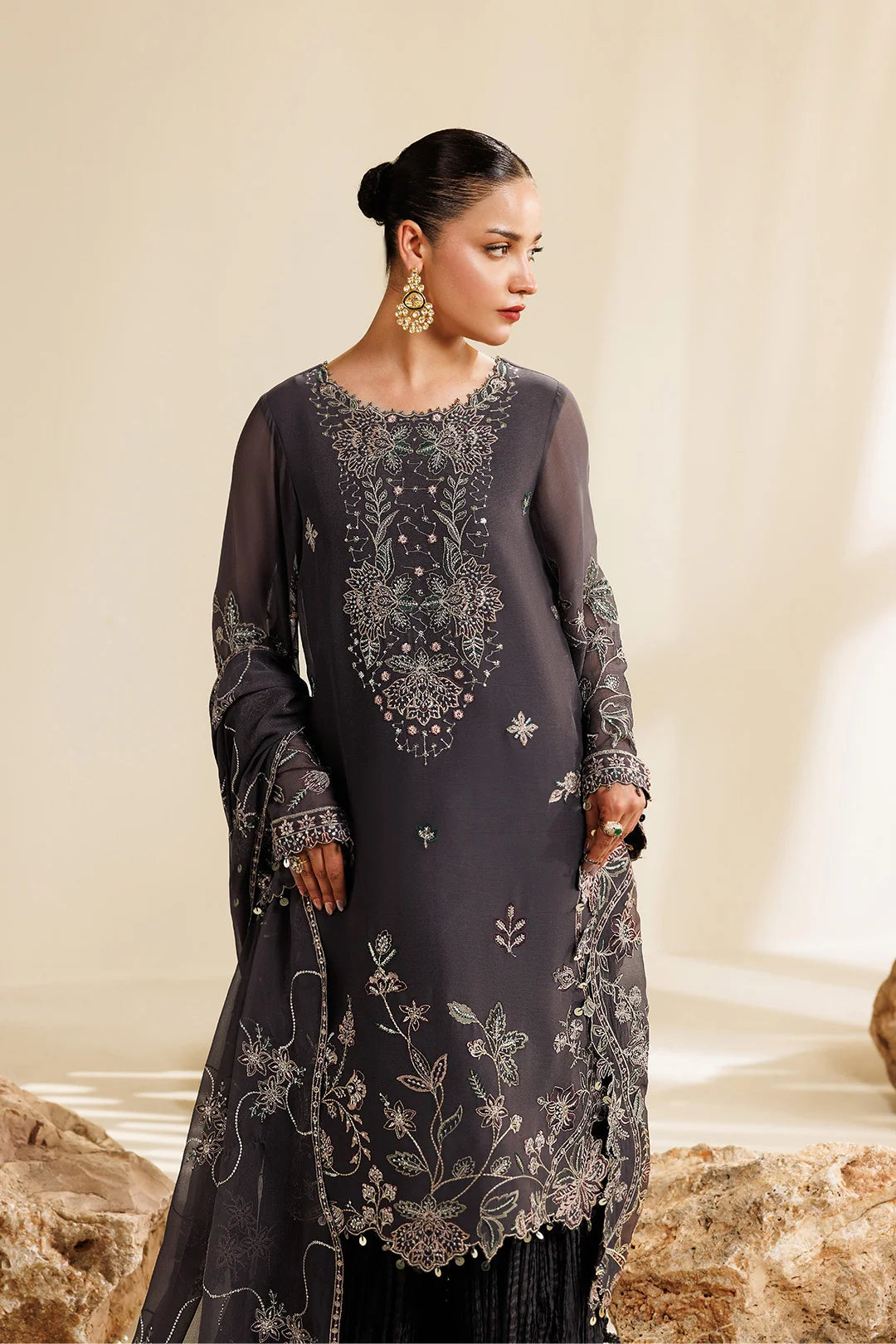 Sireine by Alizeh unstitched festive and luxury chiffon | AF-CH-2291-Lumina