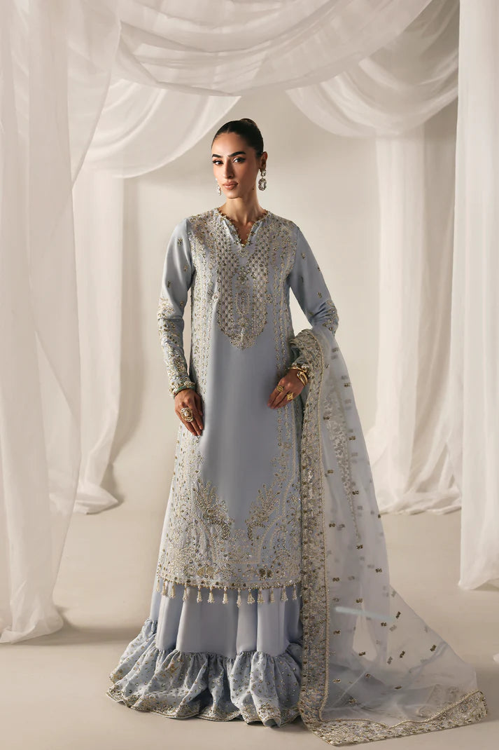 Emaan Adeel – Opulent Oasis | Serein Luxe Silk ’25 – Embroidered Raw Silk 3-Piece Suite