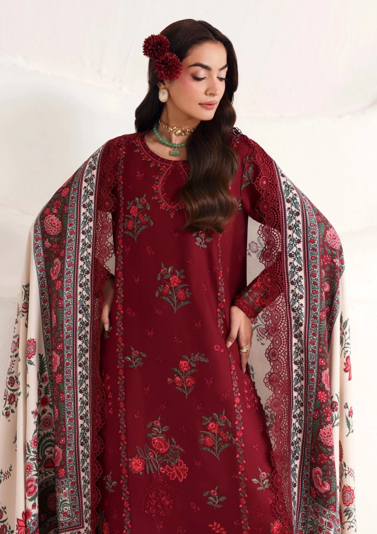 Merlot-00267 | SERAPHINE BY NAQSH WINTER EDIT 26