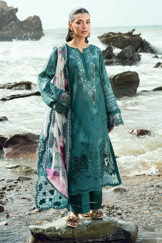 NSG-198 NUREH | EMBROIDERED AND PRINTED LAWN