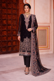 Ramsha Rashmi WA-519 Embroidered Chiffon Suit with Dupatta – 3 Piece Luxury Formal Wear