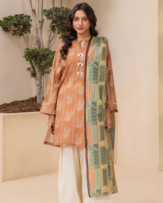 Zellbury | Printed Lawn 2pc | Design 597
