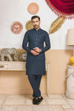 Nayab Wash & Wear With Waistcoats D-02 | Chawla Fabrics
