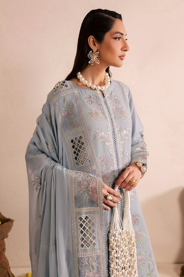 Nureh NE-217 – Luxury Embroidered Lawn Karandi 3 Piece Unstitched Suit | Chiffon Dupatta