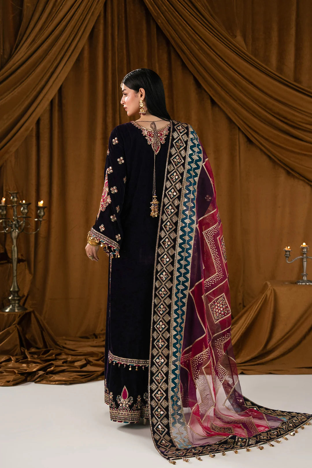 Virsa Velvet Edit By Alizeh | AF-VLT-2286-Rahgayl