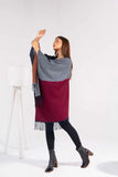 Manahils Premium Woolen Cape Shawl 20