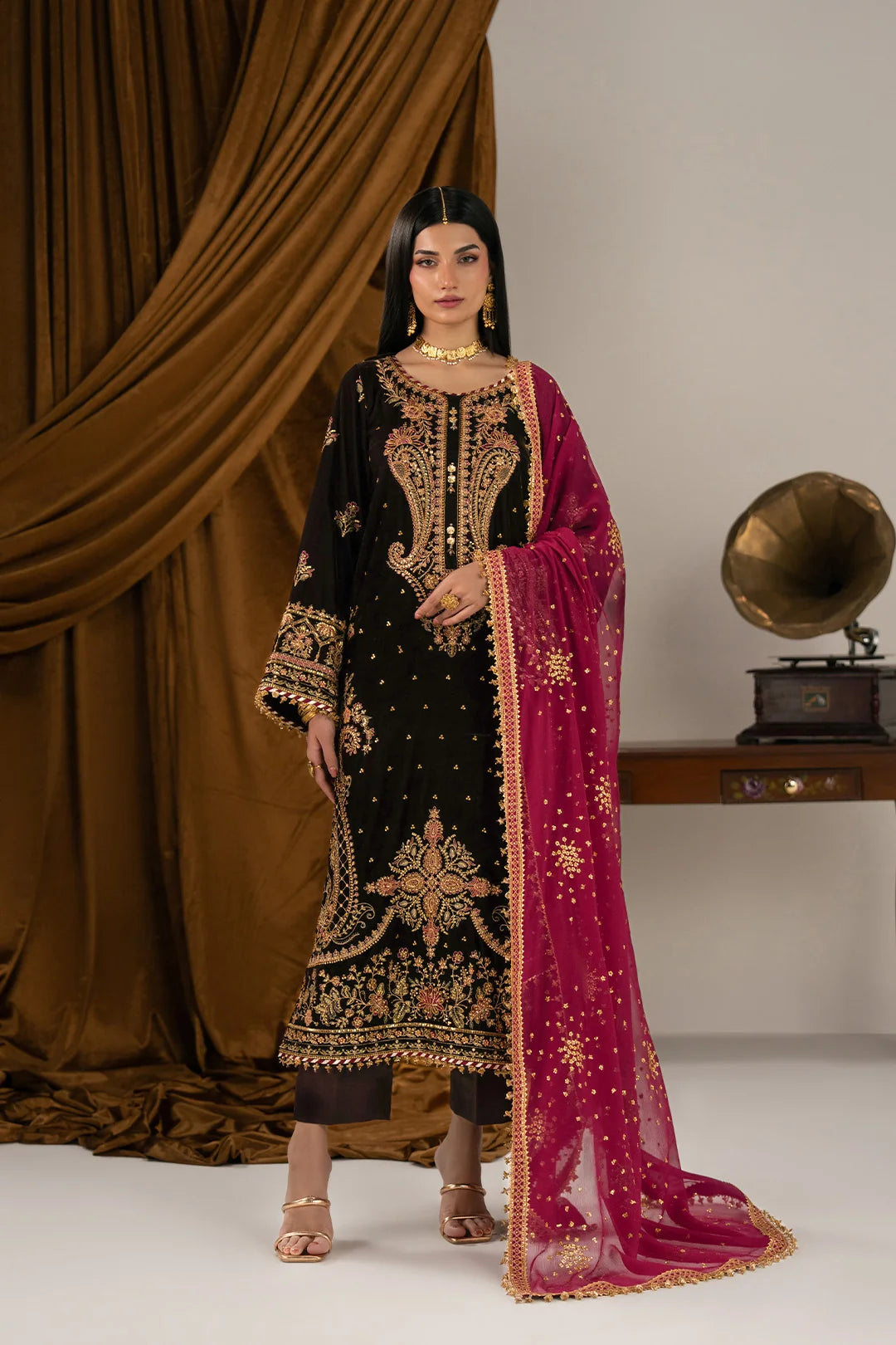 Virsa Velvet Edit By Alizeh | AF-VLT-2287-Mahin