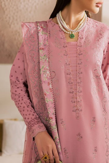 Nureh NE-216 – Luxury Embroidered Lawn Karandi 3 Piece Unstitched Suit | Chiffon Dupatta