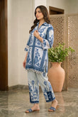 Indigo Manor - sahar neutral edit 2 pc printed unstitched
