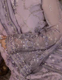 Chandani Kuch Khas By Flossie Premium Chiffon 3pc Unstitched Suit - CH-105