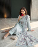 D-11804 - DILKASH BY RAIKHTA 3 Piece Stitched Embroidered Organza