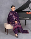 Airjet Fancy Wool Embroidered Suit with Wool Dupatta | Alif Volume 543