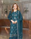 Airjet Fancy Wool Sparkel Embroidered Suit | Alif Vol-527  (Design - 05)