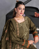 Airjet Fancy Wool Embroidered Suit with Wool Dupatta | Alif Volume 543