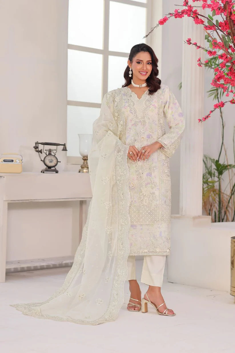 Mushkk By Dr.Haris Luxury Organza D-2