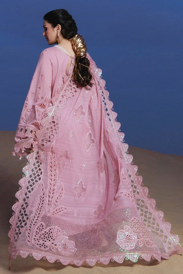 Nureh Aman NE-232 – Embroidered Laser Cut Lawn 3 Piece Unstitched Suit