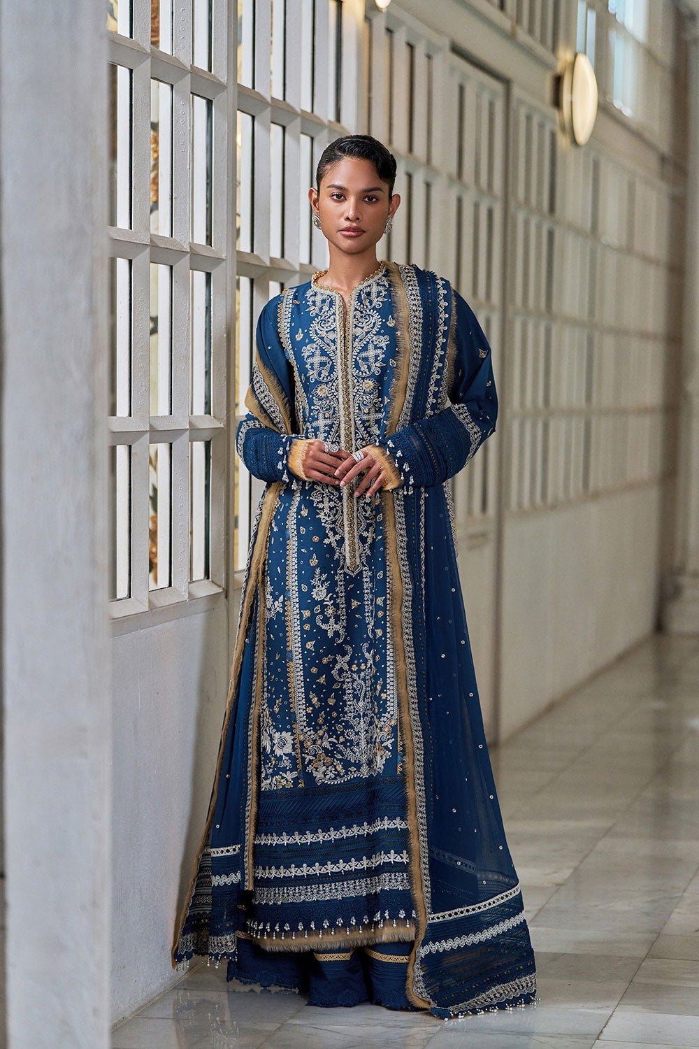 Design 8A | Sobia Nazir - Luxury Lawn Eid Edition 2026 Unstitched 100% Orignal