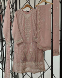 Sada Bahar Afsanee | Stitched Embroidered 3Pc Chiffon Festive Wear