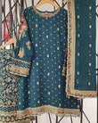 Sada Bahar Afsanee | Stitched Embroidered 3Pc Chiffon Festive Wear