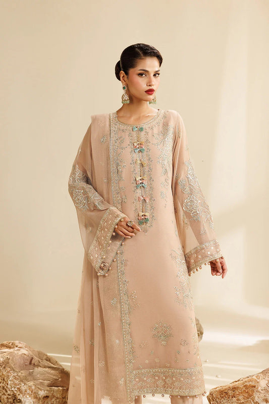 Sireine by Alizeh unstitched festive and luxury chiffon | AF-CH-2288-Dune