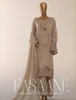 Fasaane by HZ Textile | Stitched Embroidered Chiffon Formal '26