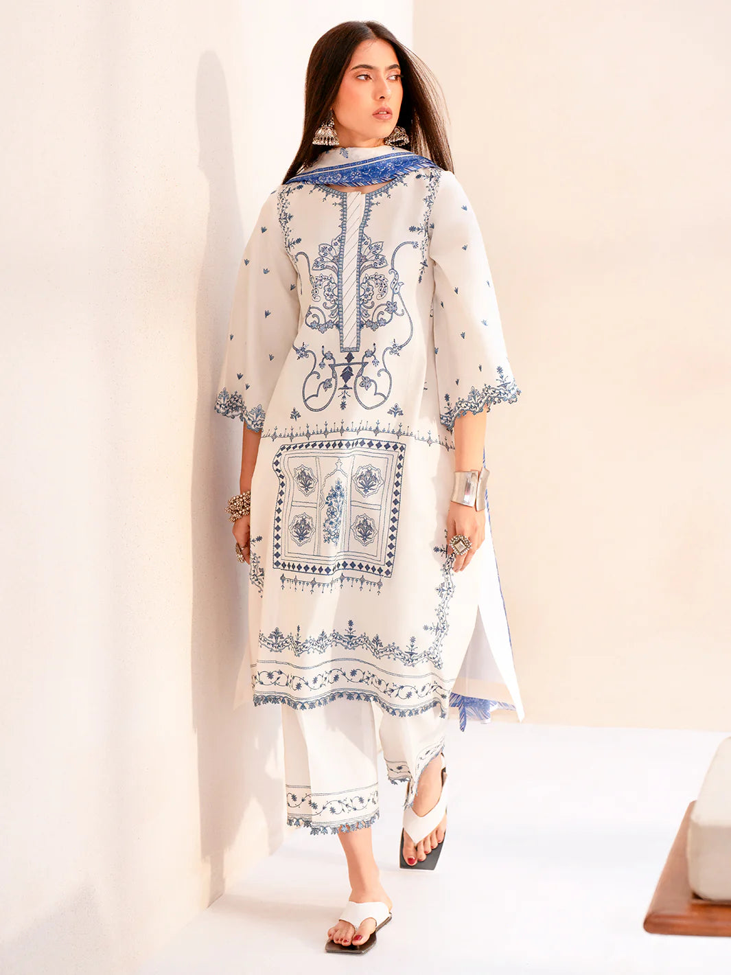 85 - B | 3 PC LAWN - Binilyas