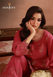 AJULFH-09 Embroidered Twisted Silk Unstitched 2 Pcs | ASIM JOFA
