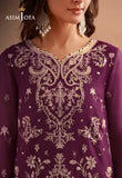 AJULFH-08 Embroidered Chiffon Unstitched 3 Pcs | ASIM JOFA