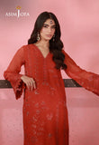 AJUFC-01 Embroidered Chiffon Unstitched 2 Pcs | ASIM JOFA