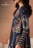 AJULFH-06 Embroidered Twisted Silk Unstitched 2 Pcs | ASIM JOFA