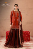 AJULFH-03 Embroidered Twisted Silk Unstitched 3 Pcs | ASIM JOFA